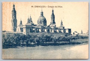 ZARAGOZA -SPAIN- TEMPLO del PILAR~PHOTO POSTCARD