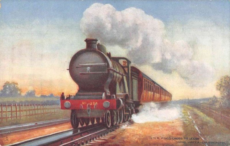 England Great Northern Railway Kings Cross to Leeds Tuck Oilette PC AA41912