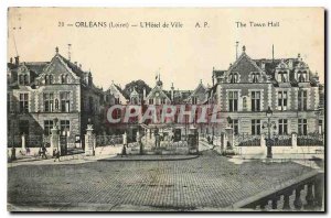 Old Postcard Orleans Loiret Hotel de Ville