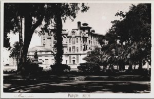 Uruguay Montevideo Parque Hotel Vintage RPPC C132