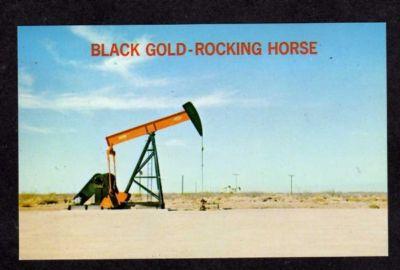 TX Permian Oil Well Pump Texas New Mexico Postcard NM