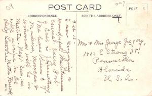 Cunard MV Britannic Ship Writing on back 