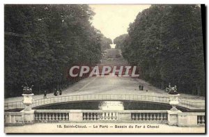 Postcard Old Saint Cloud Le Fer a Cheval Basin Park