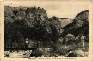 CPA BRIANCON - Le Pont Baldy sur la Serverette et l'Usine Electrique (453634)