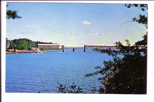 Covered Bridge Crossing Washadomoke Lake, Cambridge New Brunswick, 