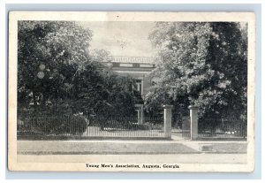 Vintage Young Men's Association Augusta George Postcard P167E