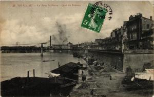 CPA TOULOUSE - Le Pont St-Pierre Quai de Brienne (255954)