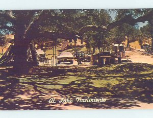 Chrome CAMPGROUND SCENE Paso Robles California CA AH3655