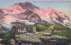 Kleine Scheidegg Mit Jungfrau Swizerland Unused 