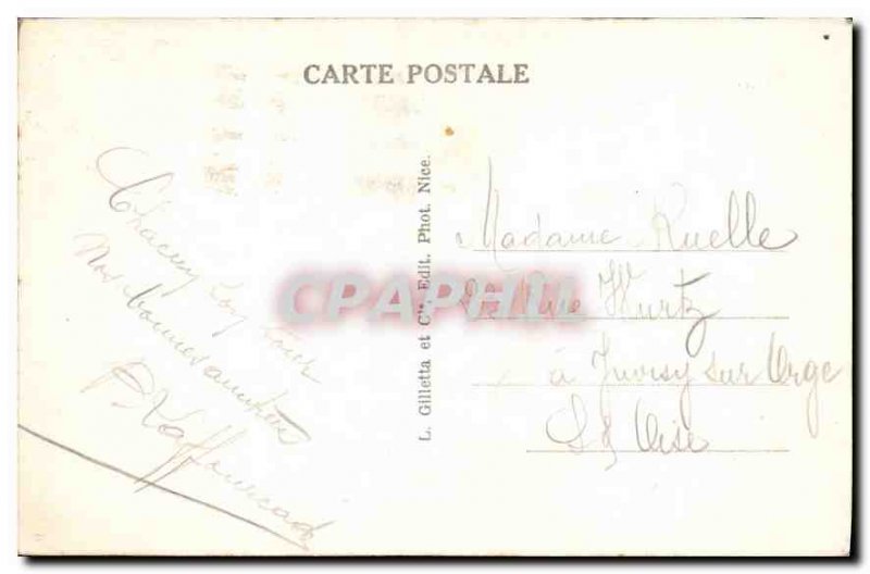 Postcard Old Nice Cave Albert Gardens