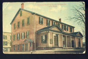 Lynn, Massachusetts/MA Postcard, Friends Meeting House, Silsbee Street, 1919!