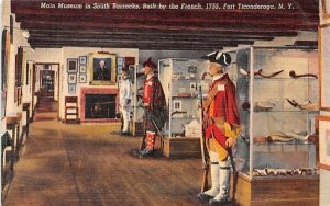 Main Museum in South Barracks Fort Ticonderoga, New York  