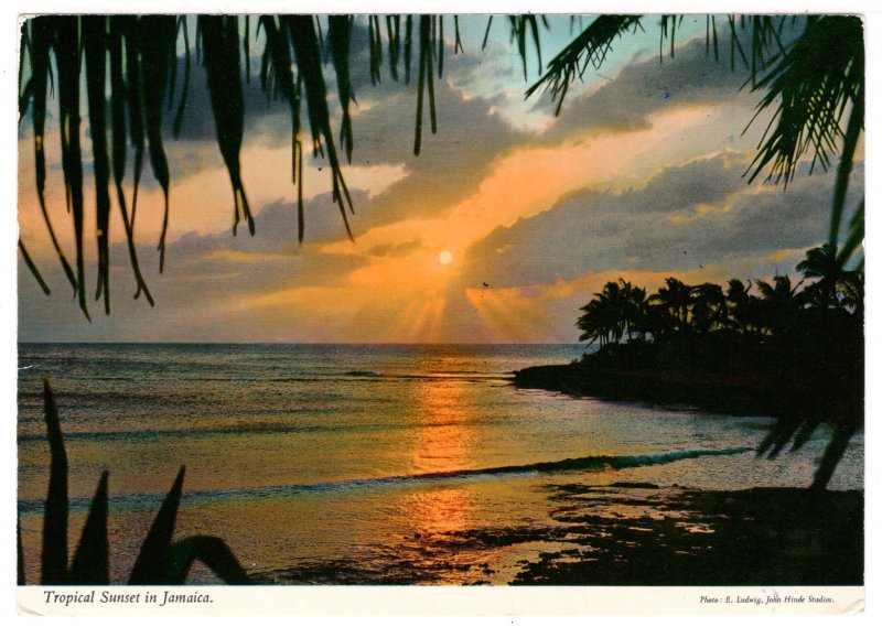 Tropical Sunset in Jamaica