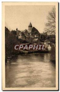 Postcard The Old Treignac vezere