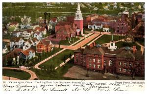 Connecticut Naugatuck ,  Aerial View looking East from Fairview Avenue