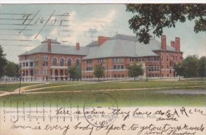 Michigan Ann Arbor Waterman Gymnasium University Of Michigan 1908 Rotograph