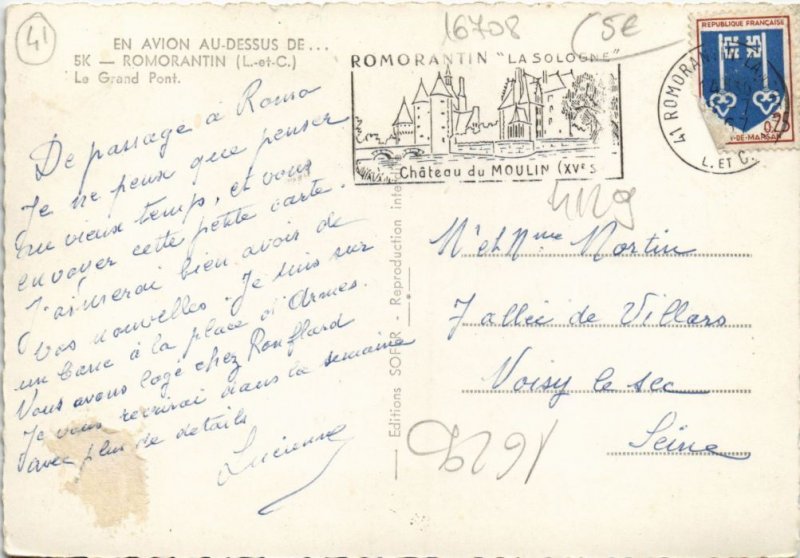 CPM Romorantin La Grand Pont (16708)