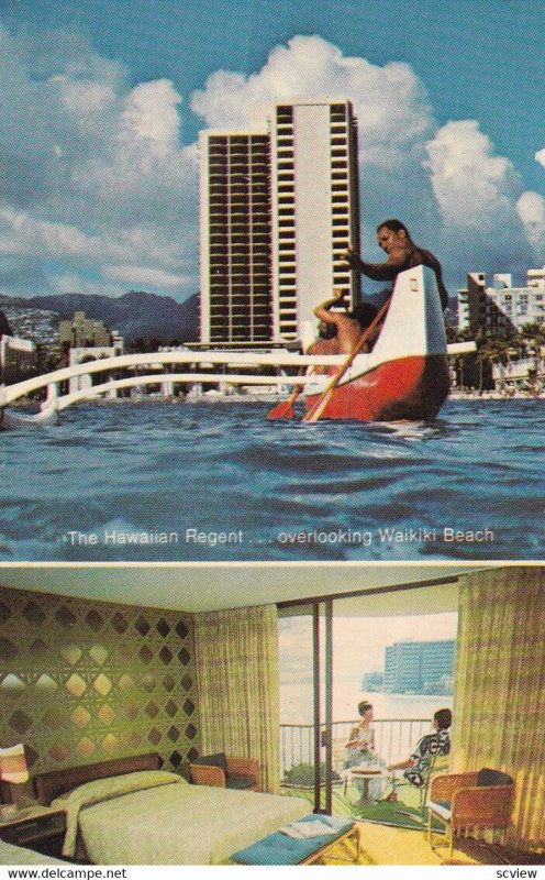 WAIKIKI, Hawaii, PU-1974; The Hawaiian Regent Hotel