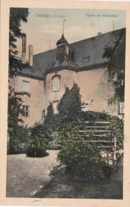 Germany Leisnig Partie im Schlosshof 1909