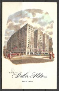 Massachusetts, Boston - The Statler Hilton - [MA-771]