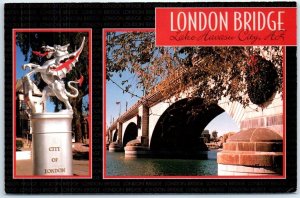 Postcard - London Bridge - Lake Havasu City, Arizona