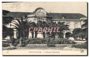 Old Postcard Montpellier The Suburban Hospital