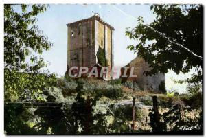 Postcard Modern Moncontour Tower of the Course of the Campaign in France