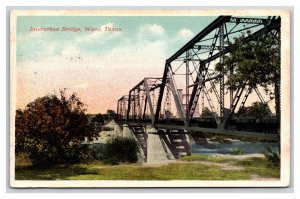 Interurban Bridge Waco Texas TX WB Postcard O18