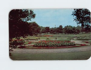 Postcard Garfield Park Indianapolis Indiana USA