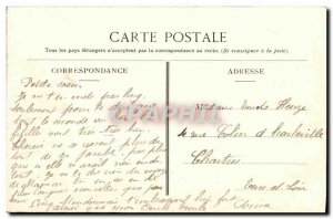 Old Postcard Bellevue Train Station