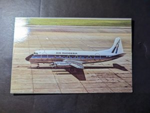 Mint USA Aviation Postcard Air Rhodesia Vickers Viscount 782
