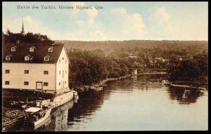 canada, Riviere RIGAUD, Quebec, Havre des Yachts (1910)