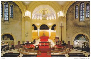 Church Interior , AMOS , Quebec , Canada , PU-1989