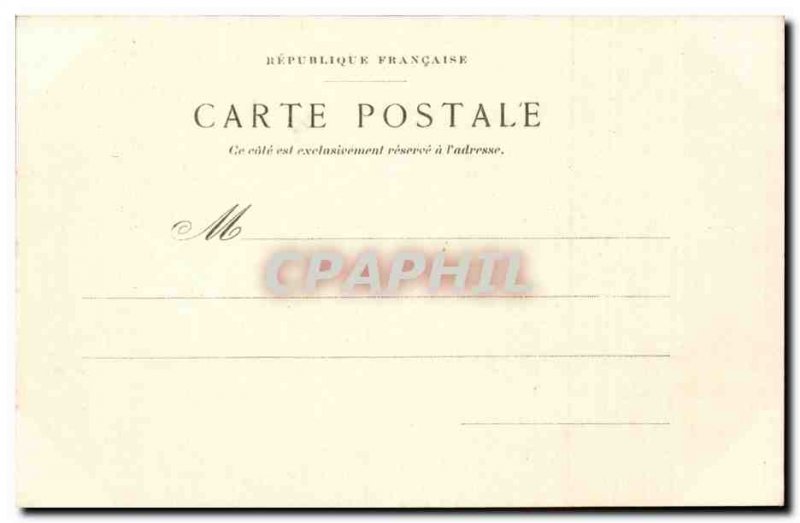 Old Postcard Meaux walking bridge