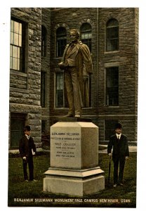 CT - New Haven. Yale University, Benjamin Sillimann Monument