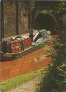 Staffordshire Postcard - Harecastle Tunnel, Trent and Mersey Canal RR19219