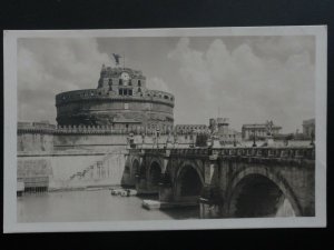 Italy: Rome, Roma Ponte e Castel S. Angelo - Old RP Postcard