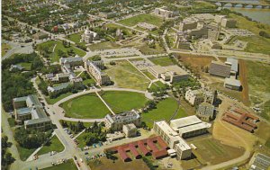 Canada Aerial View University Of Saskatchewan Saskatoon Saskatchewan