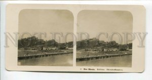 3107292 GERMANY Koblenz Ehrenbreitenstein Vintage STEREO PHOTO