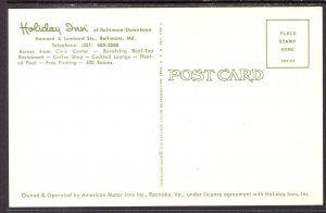 Holiday Inn,Baltimore,MD