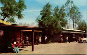 Postcard AZ Scottsdale Arizona Craft Center Western & Native American 1960s S112