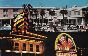 Split View of the Showboat Hotel & Casino Las Vegas Nevada