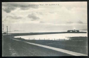 h3161 - RIVIERE DU LOUP Quebec Postcard 1910s Wharf by Belle