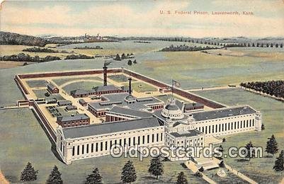 US Federal Prison Leavenworth, Kansas USA Prison Unused 