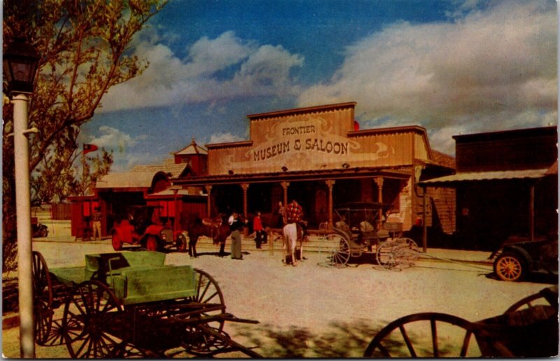 Postcard Last Frontier Village Las Vegas Nevada Gold Rush Days