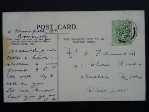 Warwickshire NUNEATON The War Memorial c1905 Postcard by Sidwell, Meriden