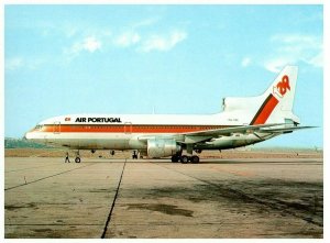Air Portugal Lockheed 1011 385 Airplane Postcard