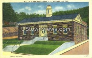 US Post Office in Boone, North Carolina