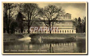 Postcard Old Geneva International Labor Office
