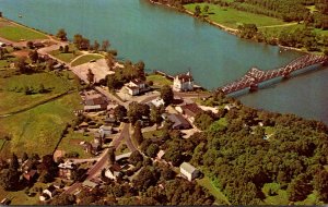 Connecticut East Haddam Aerial View Goodspeed Opera House